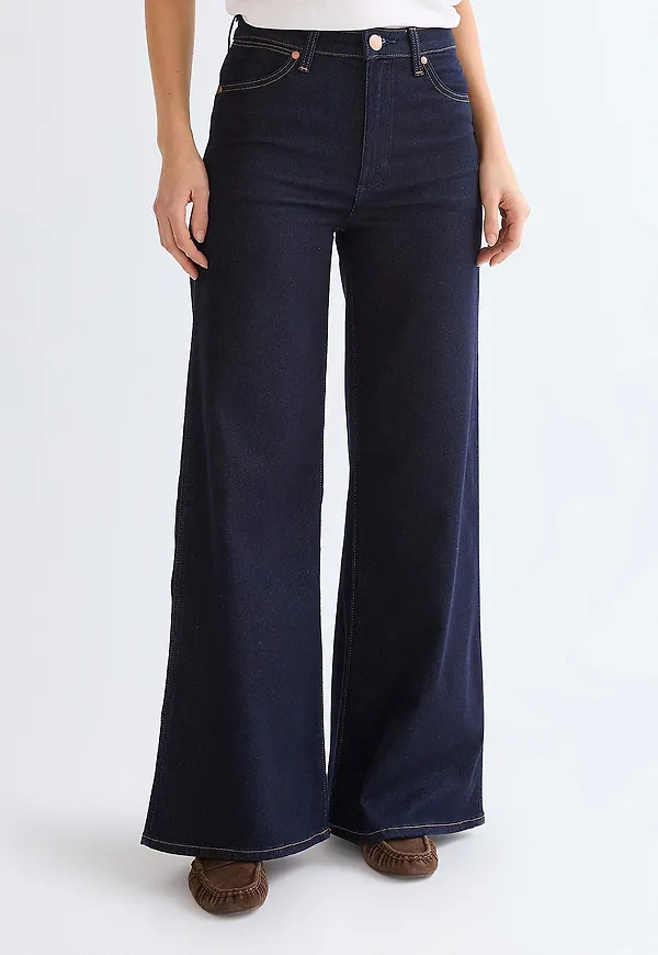 Wrangler - Jeans Canyon Denim Lines - Blå