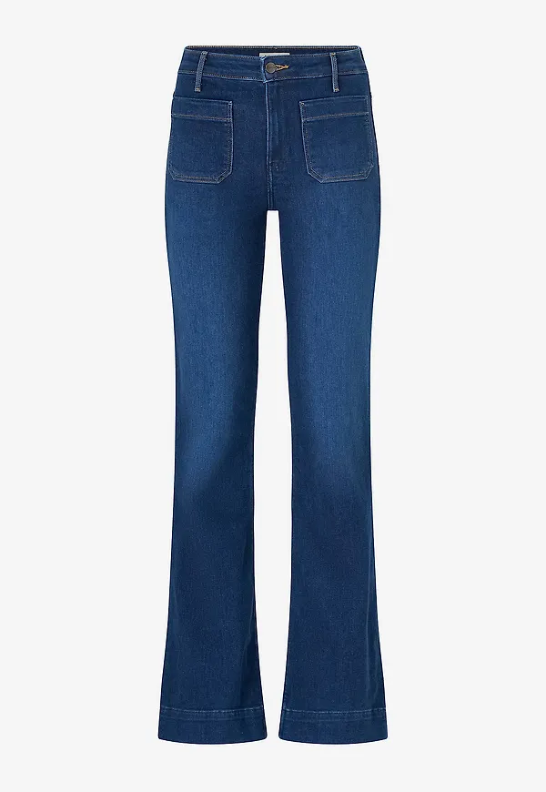 Wrangler - Jeans Flare - Blå