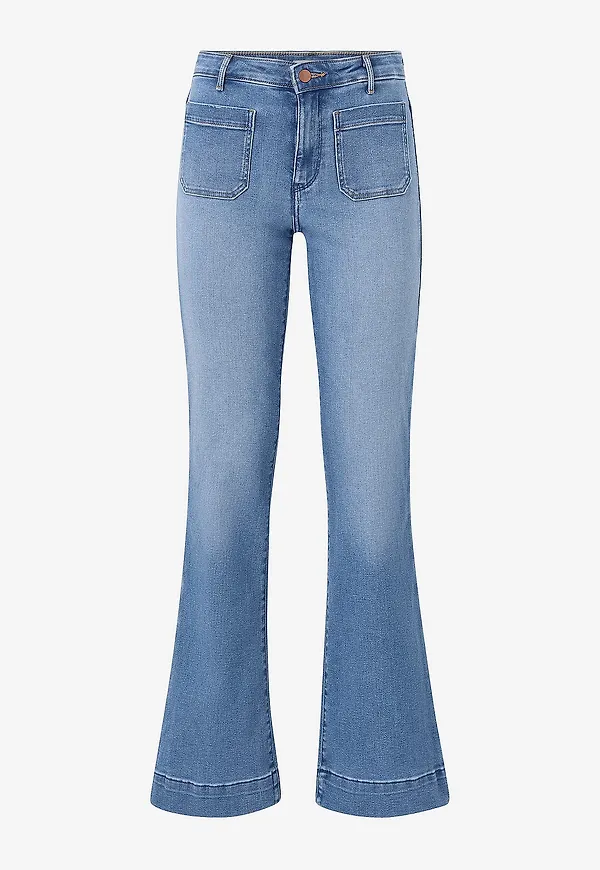 Wrangler - Jeans Flare - Blå