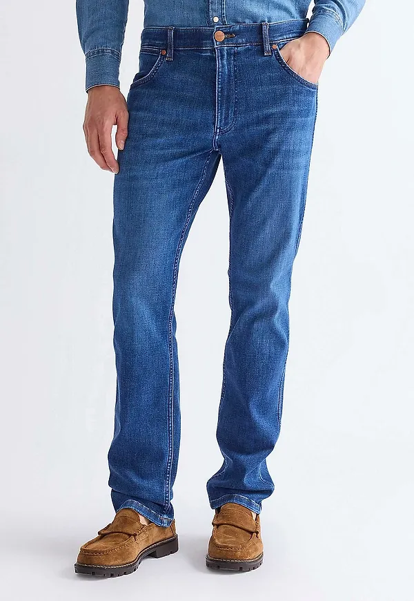 Wrangler - Jeans Greensboro Dandelion Summer - Blå
