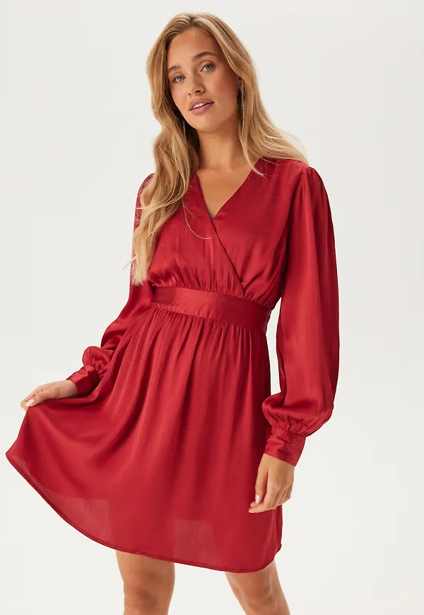 Wrap L/S Dress