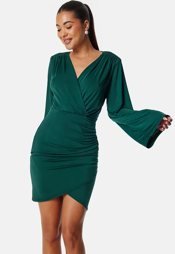 Wrap Soft Short Dress