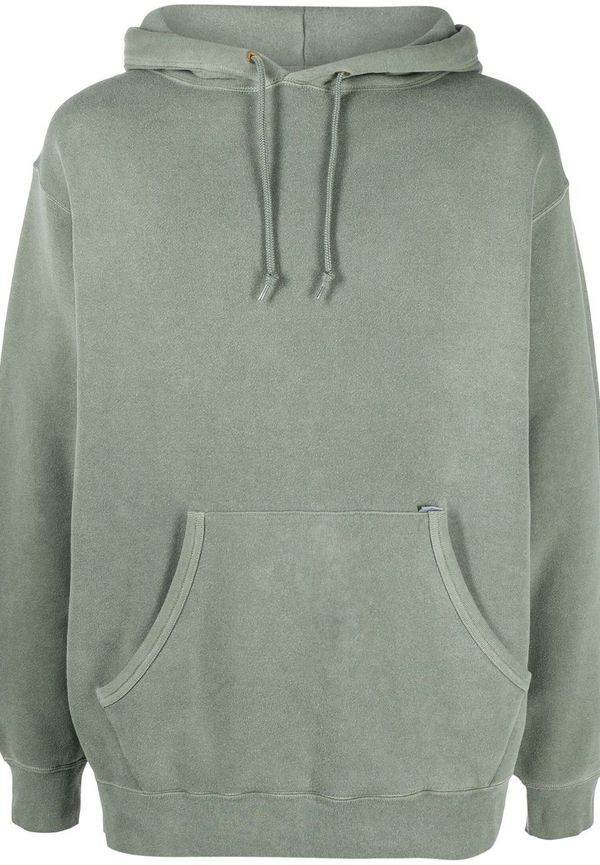 WTAPS hoodie med dragsko - Grön