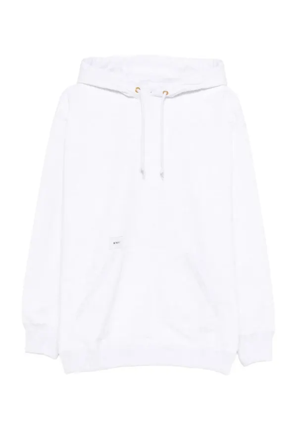 WTAPS hoodie med dragsko - Grå