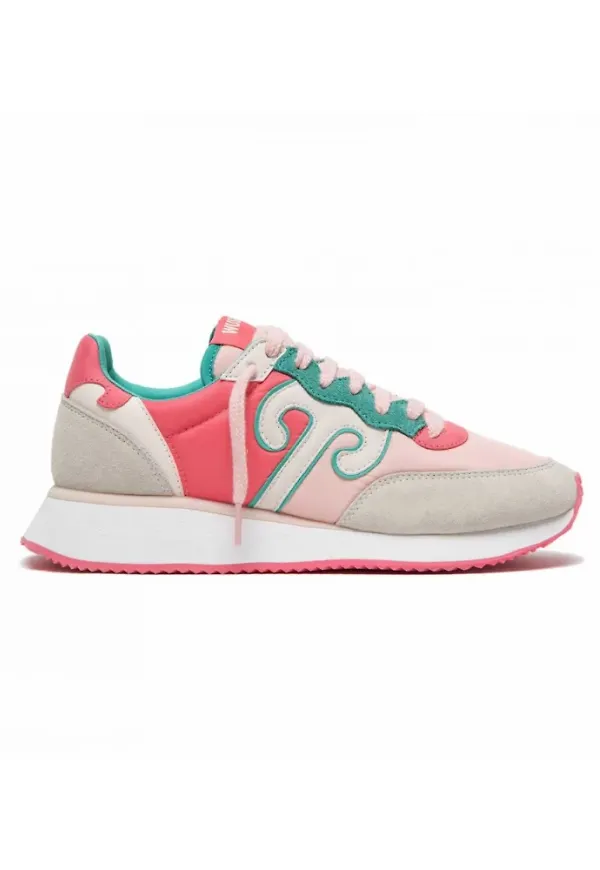 Wushu Ruyi Sneakers Master 254-Light Bone/Primrose/Hoeny Rosa, Dam