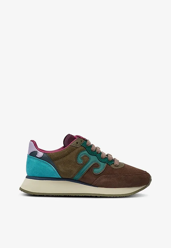 Wushu Ruyi - Sneakers Wushu Ruyi Art.master All Suede Mas02 W - Brun