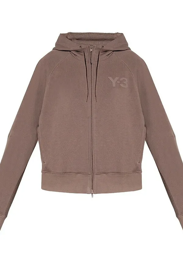Y-3 - Hoodies - Brun - Dam - Storlek: L,M