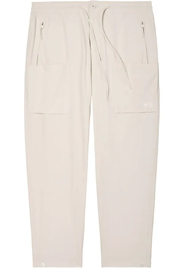 Y-3 avsmalnande trackpants - Neutral