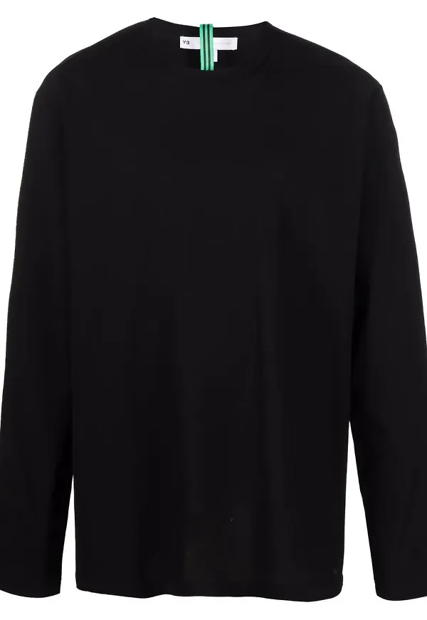 Y-3 långärmad t-shirt - Svart
