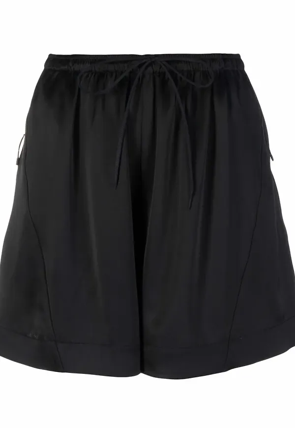 Y-3 shorts med raka ben - Svart