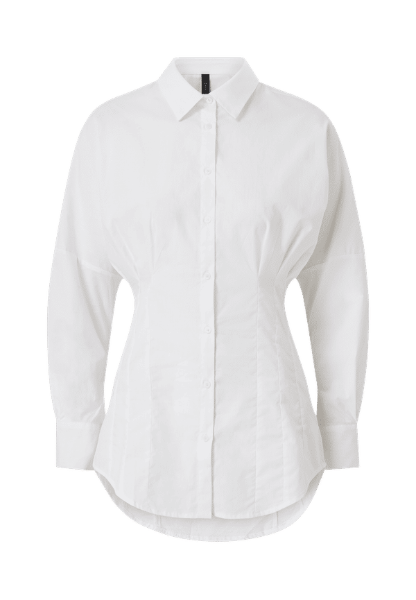 Y.A.S - Långskjorta yasHana Fitted Long Shirt - Vit