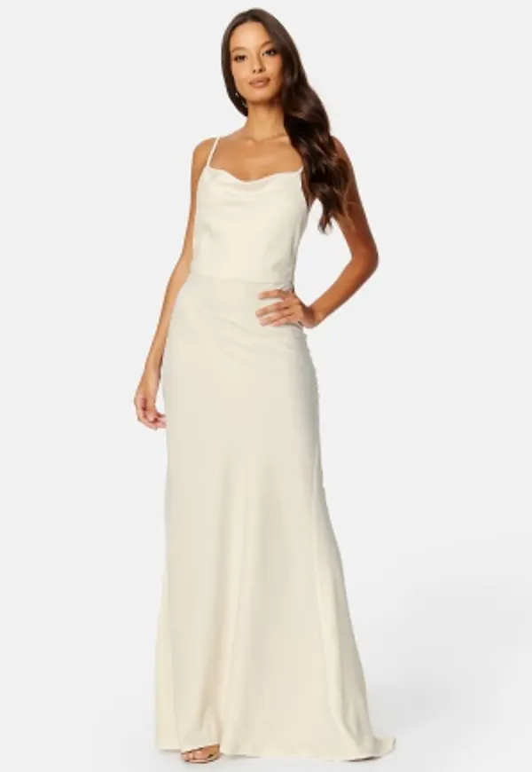 Y.A.S Dottea Strap Maxi Dress Gardenia S