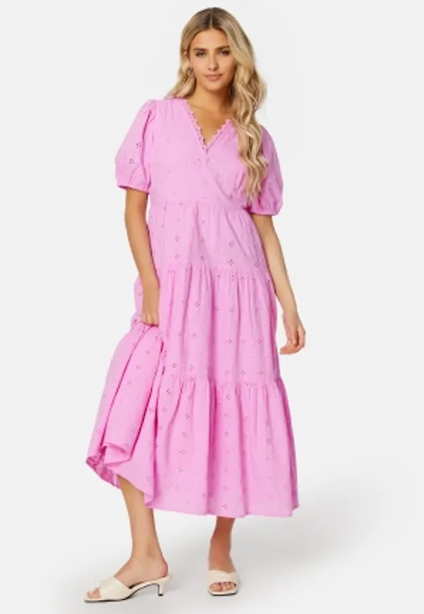 Y.A.S Livista 2/4 Long Dress Cyklamen M