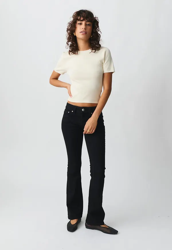 Y2k low bootcut jeans