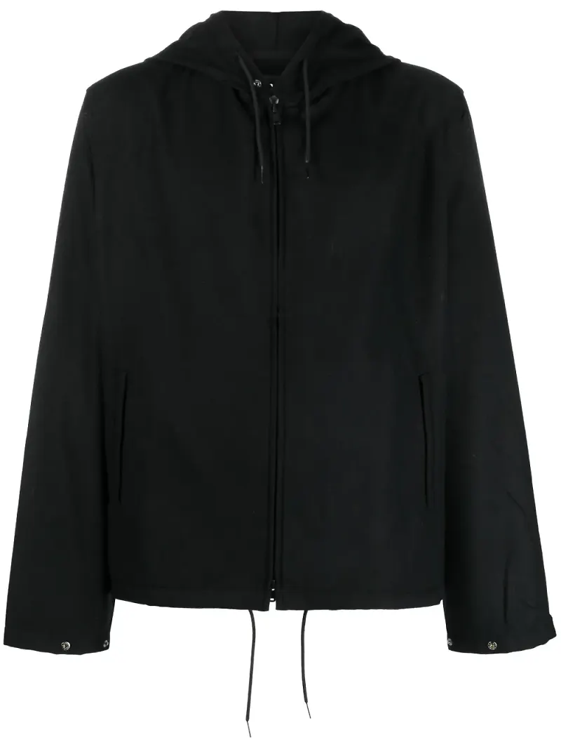 Y-3 hoodie med logotyp - Svart