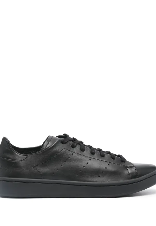 Y-3 Stan Smith lädersneakers - Svart