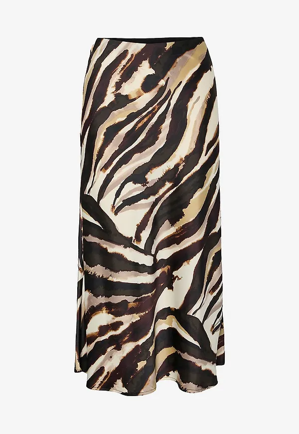 YAS - Kjol yasPella HW Midi Skirt - Beige