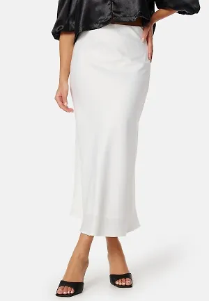 Y.A.S Lina High Waist Long Skirt Star White XL
