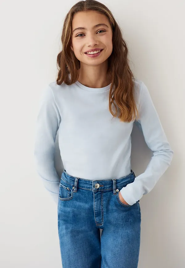 Y basic long sleeve top