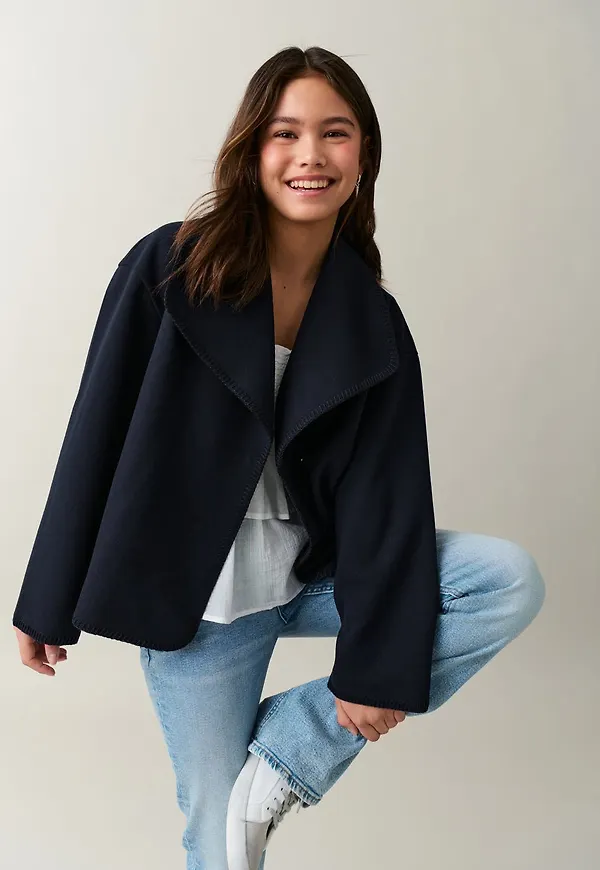 Y blanket stitch jacket