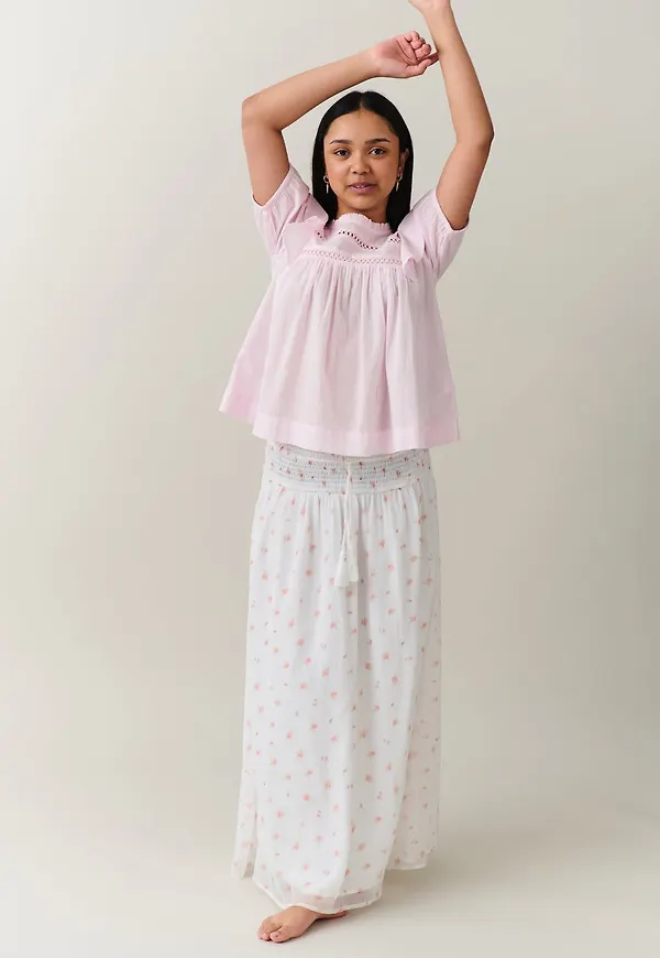 Y boho maxi skirt