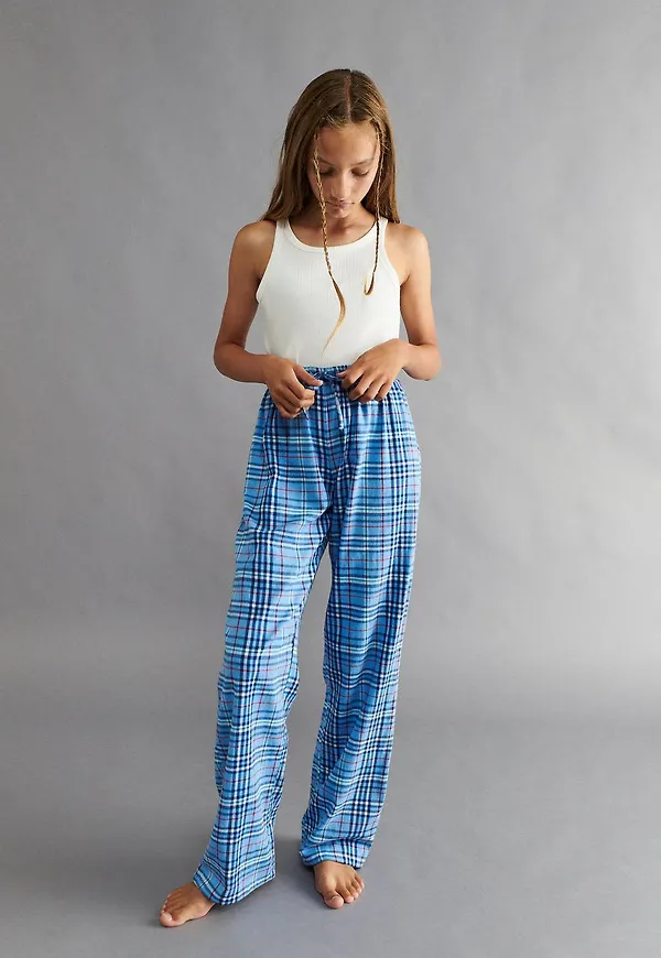 Y flannel pyjama trousers