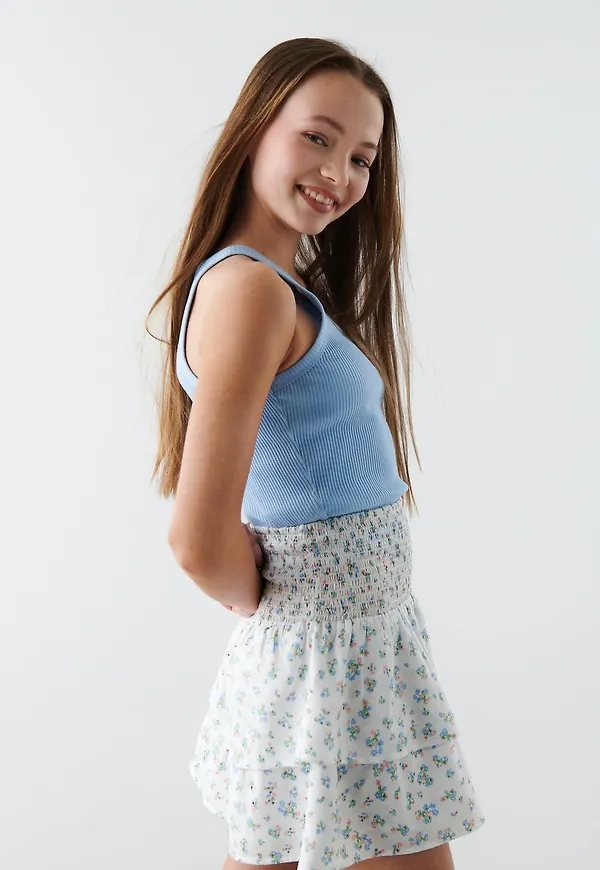 Y frill skirt