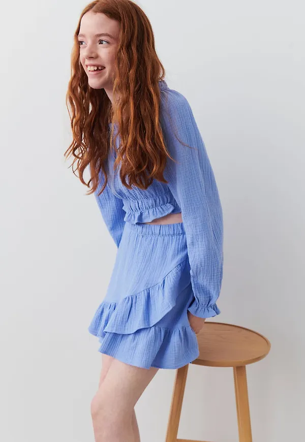 Y gauze skirt