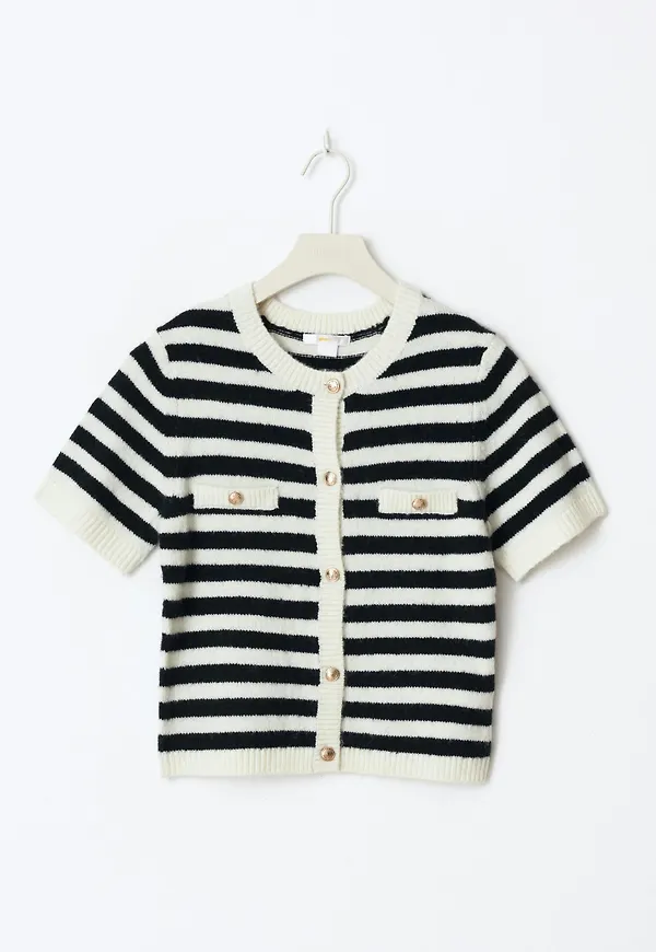 Y knitted cardigan