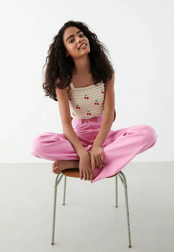 Y knitted tanktop