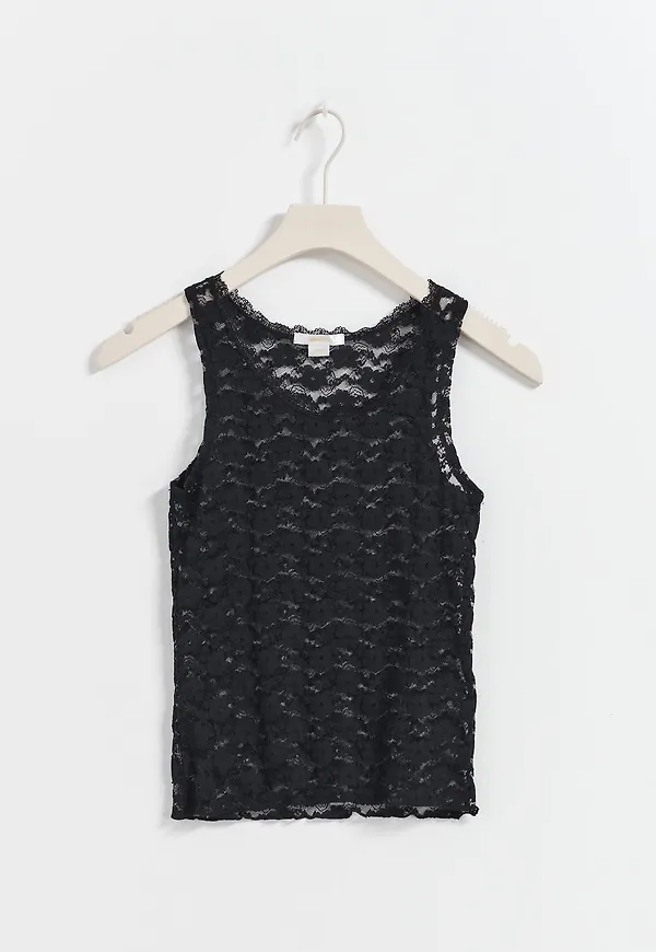 Y lace top