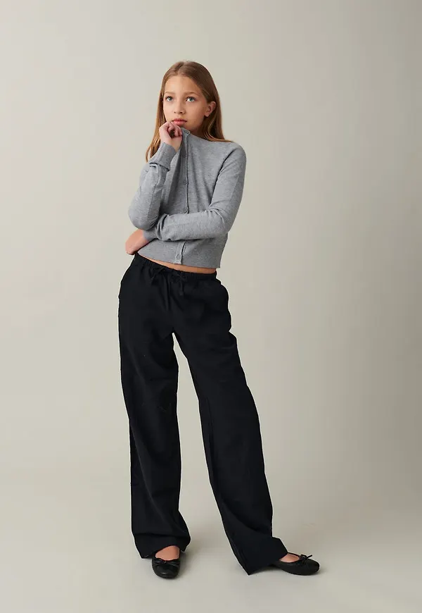 Y linenmix tall trousers