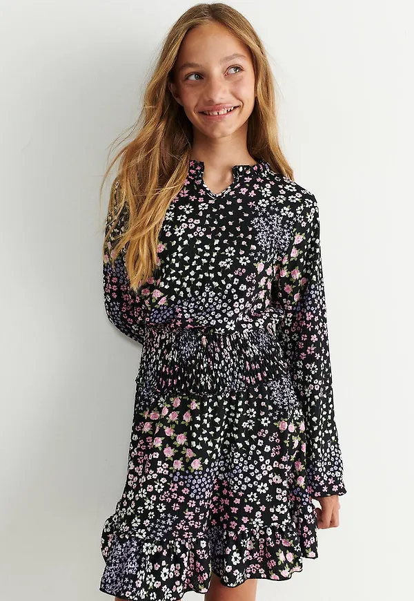 Y long sleeve dress