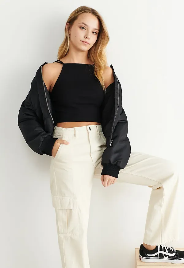Y mid waist top