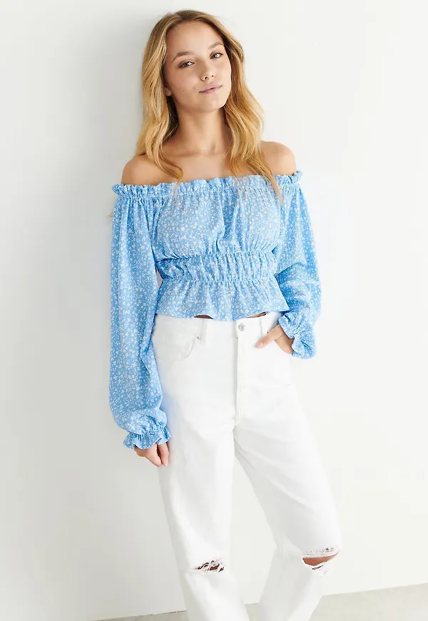 Y off shoulder top