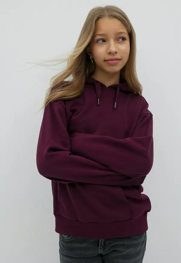 Gina Tricot - y oversized hoodie - överdelar - Röd - 134/140 - Tjej