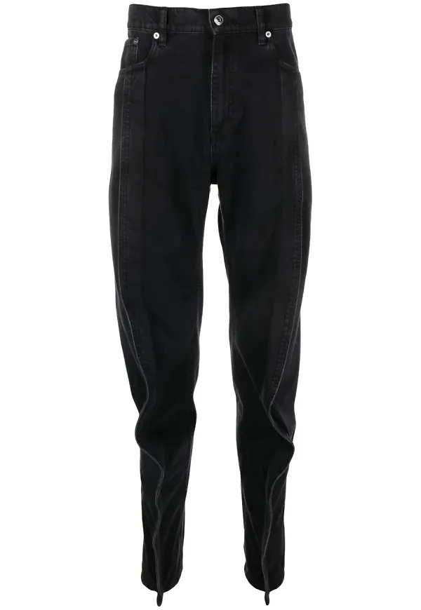 Y/Project Banana jeans - Svart