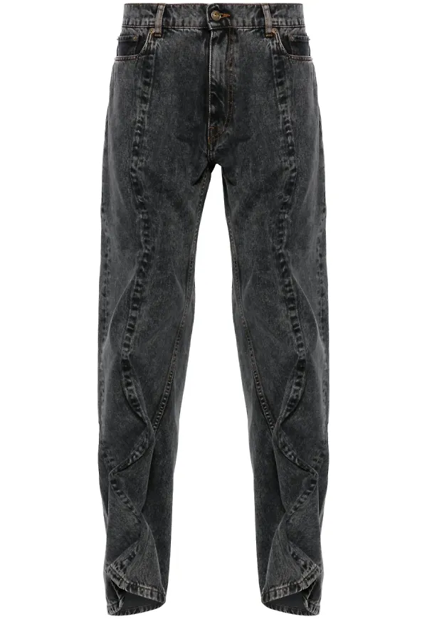 Y/Project Evergreen straight-jeans - Svart