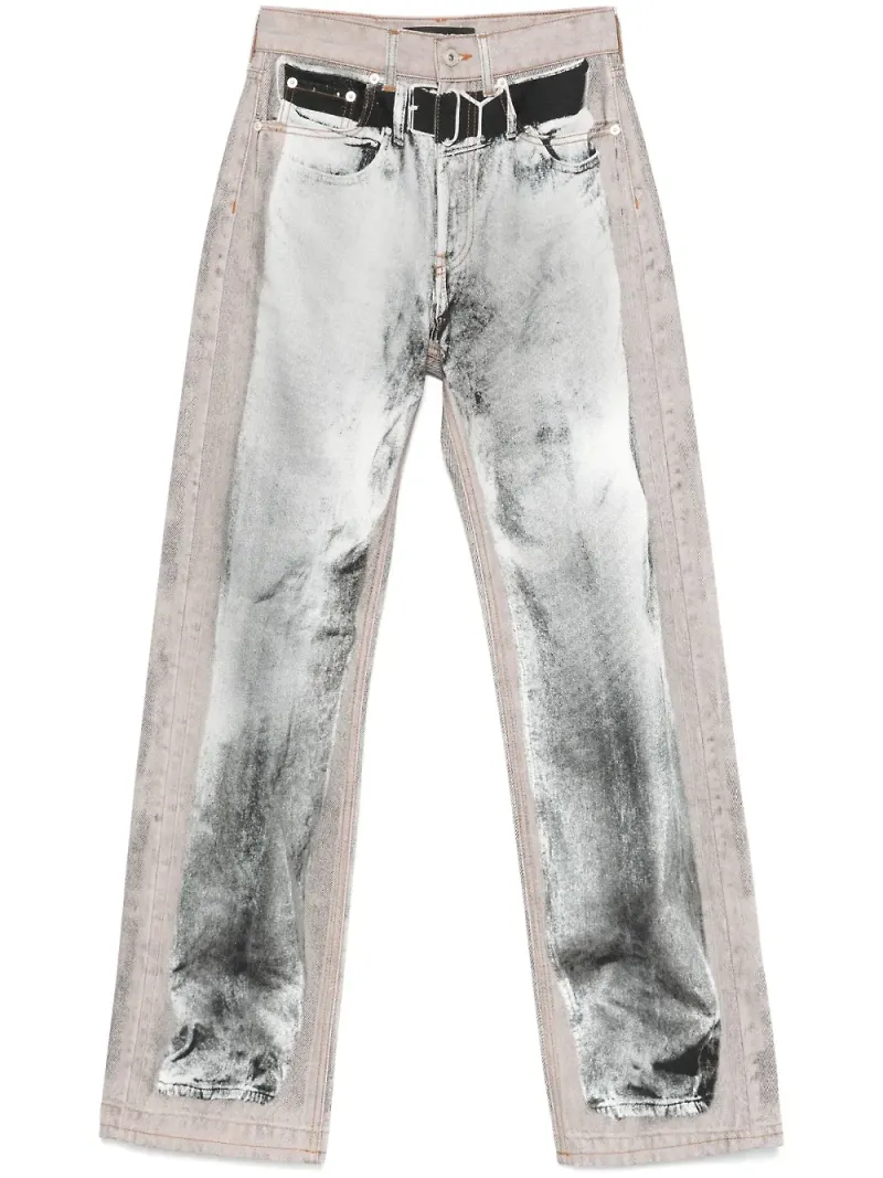 Y/Project Trompe l'oeil jeans - Grå