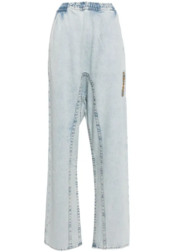 Y/Project wide leg-jeans - Blå