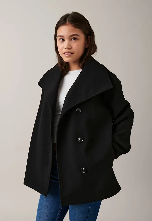 Y short felt jacket