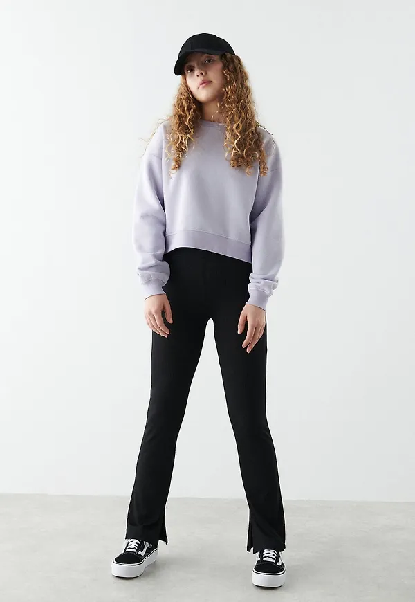 Y slit leggings