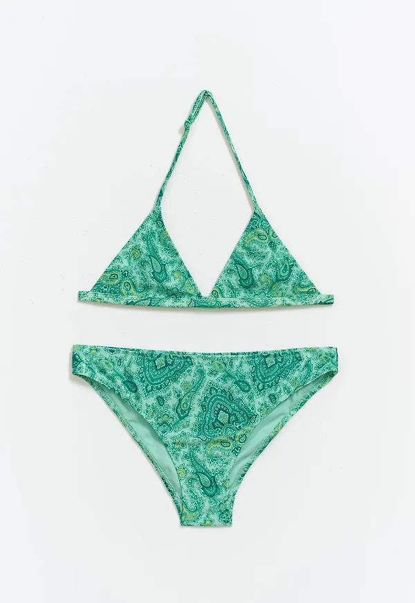 Y triangle bikini set