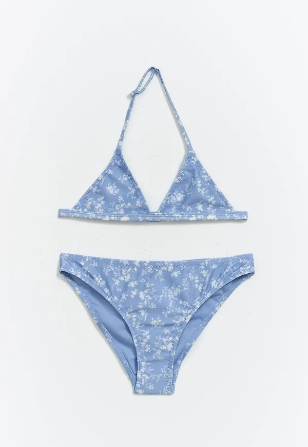 Y triangle bikini set