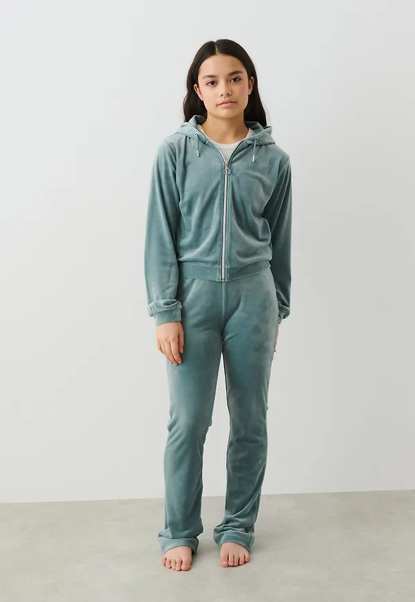 Y velour zip hoodie
