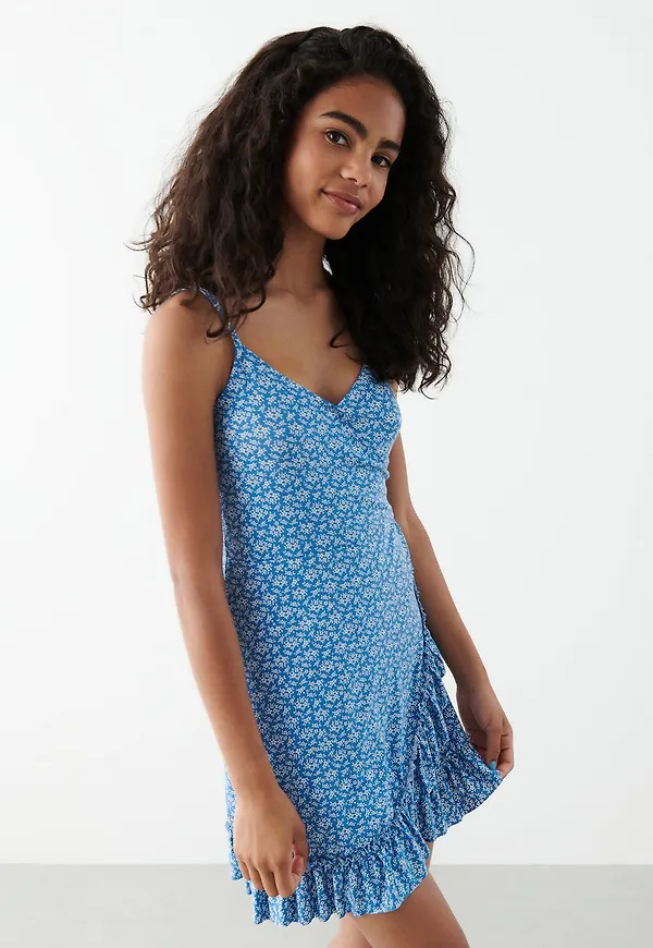 Y wrap dress