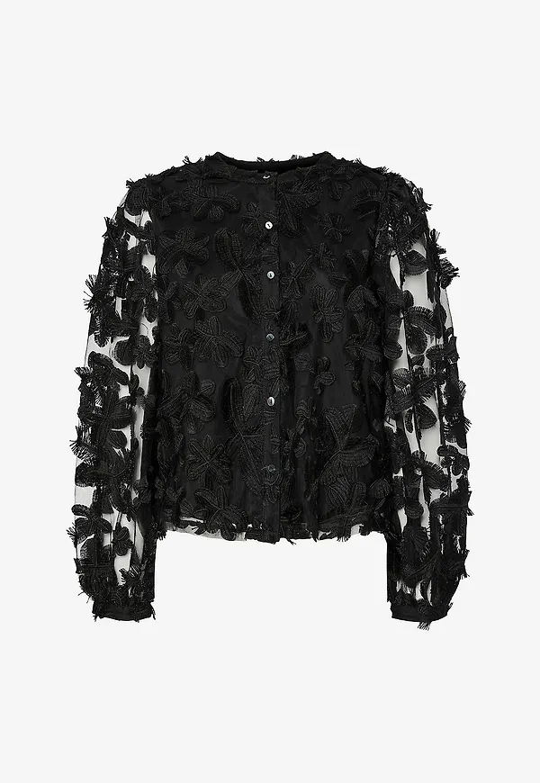 YAS - Blus yasKarly - Svart