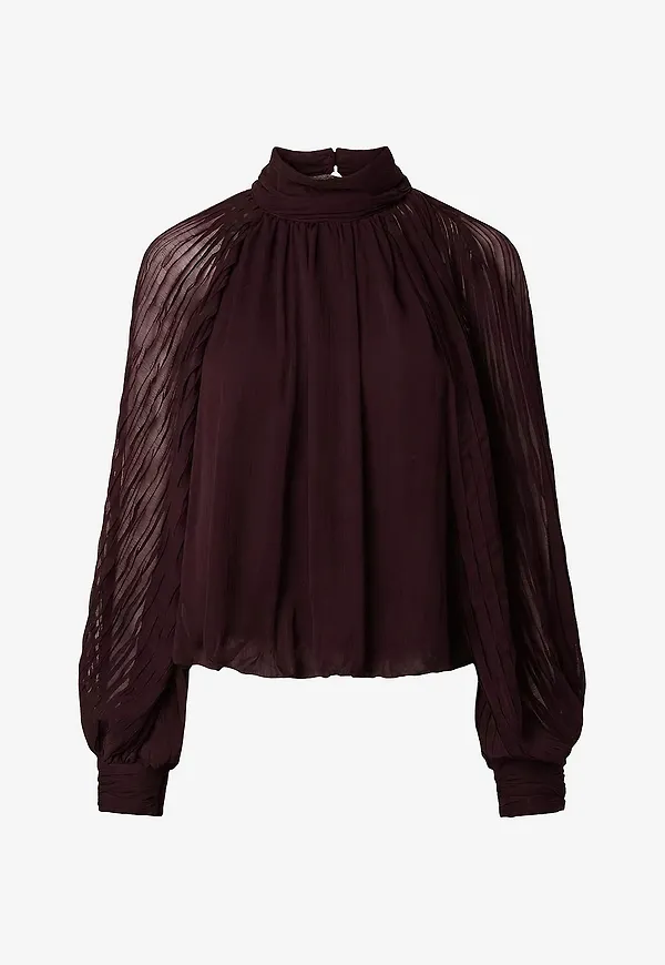 YAS - Blus Yasolera Ls Top S. - Röd