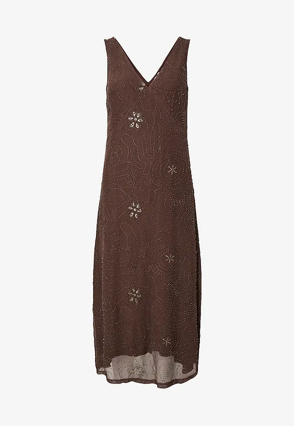 YAS - Maxiklänning Yasnura - Beige