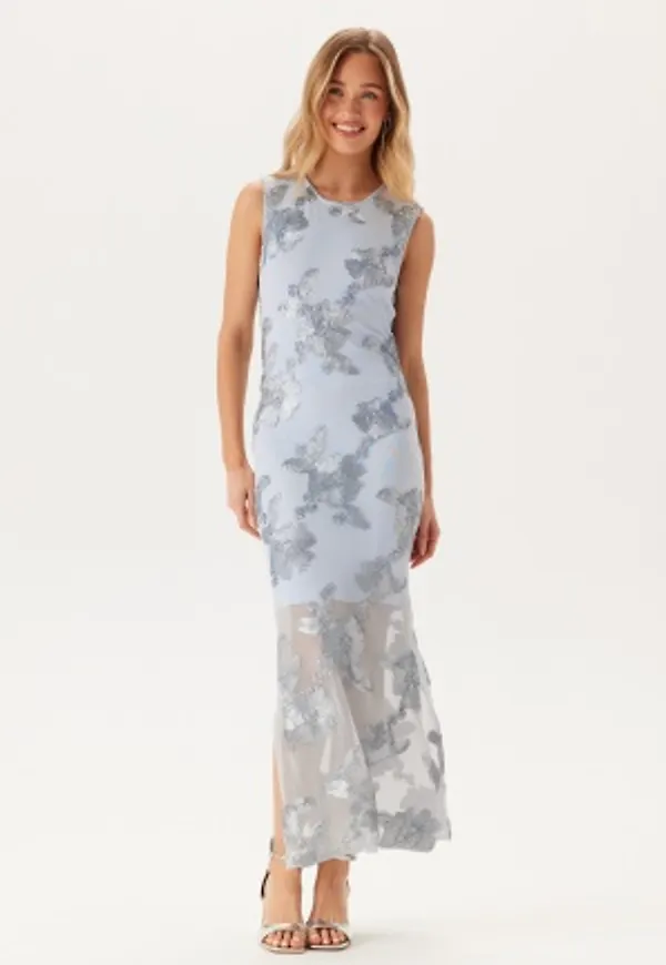 YAS Yasfloree Sl Long Dress Halogen Blue S